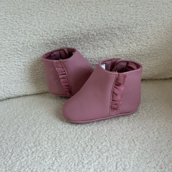 Pink Ruffle Kids Shoes - Picture 6 of 8